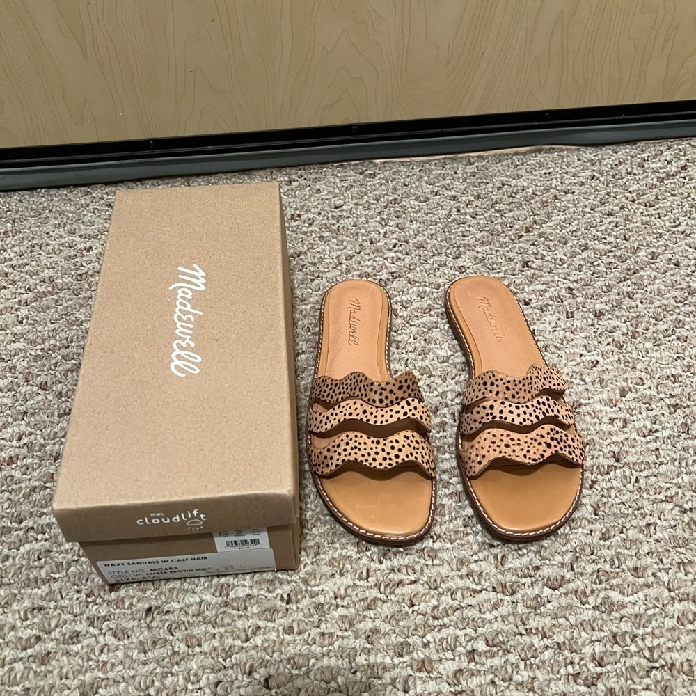 Nwt Madewell Sandals